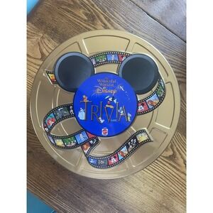 Wonderful World of Disney Trivia Game in Original Collectible Tin COMPLETE/CLEAN